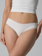 Lightweight Cotton Lace Trim Briefs