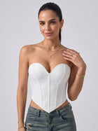 Sculpting Strapless Sweetheart Corset Top