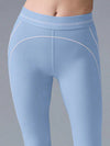 ZASUWA Female Contrast Color Push-lift Leggings