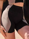 ZASUWA Female Contrast Color High Support Sports Bras