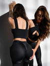 Fly-Eye Fishnet Breathable Booty Leggings