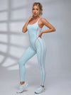 Cross Back Fit Romper