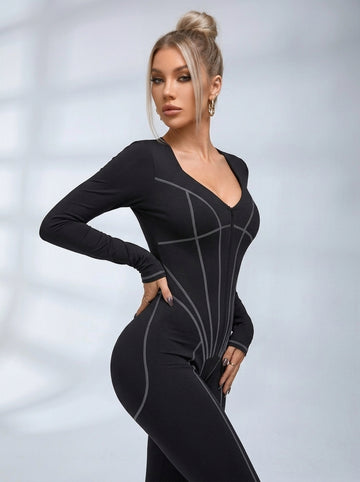 🖤ZASUWA جمبسوت نسائي للتحكم في البطن بسحاب ورفع الورك 