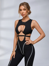 Sexy Hollow Out Short Romper