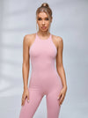 Cross Back Adjustable Strap Jumpsuit