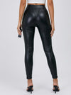 ❤Sexy Faux Leather Push Up Design Lace-up Leggings