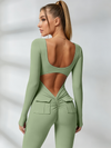 Sexy Cutout Pocket Booty Cargo Jumpsuit
