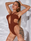 ZASUWA Female Cutout Tie A Bow One Piece