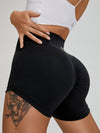 ZASUWA Female Scrunch Bum High-rise Spandex Gym Booty Shorts