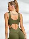 Cutout Scrunch Bum Jumpsuit