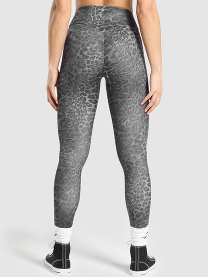 Leopard Print Scrunch Bum Leggings