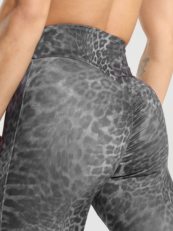 Leopard Print Scrunch Bum Leggings