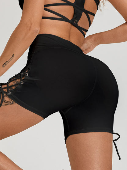 Sexy Mesh Cross Back Quick Dry Sports Bras