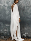 ZASUWA Female Sexy Backless Without Bikini Set Cover-up Dress