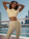 ❤ZASUWA Female Extra Sexy Push-Up "Juicy White" Leggings