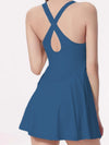 Cross Back 2 In 1 Anti-glare Quick-dry Dress