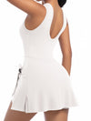 Solid Color 2 in 1 Design Quick-dry Dress