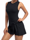 Solid Color 2 in 1 Design Quick-dry Dress