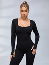 Ribbed Breathble Jumpsuit