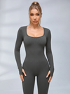 Ribbed Breathble Jumpsuit