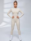 Zipper Fleece Jumpsuit