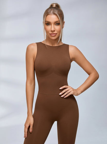 Backless Scrunch Bum Jumpsuit