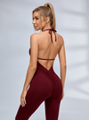 Hollow Out Backless Jumpsuit