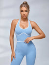 Backless Ribbed Jumpsuit