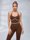 Backless Ribbed Jumpsuit