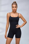Backless U Collar Quick Dry Nude Sensation Romper