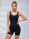 Sexy Deep V-shaped Waist Backless Hip-lift Elastic Tight Scrunch Bum Romper