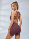 Backless Short Romper