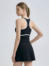 Racerback Tennis Tank & Pleated Skirt Set