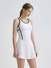 Racerback Tennis Tank & Pleated Skirt Set