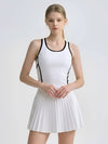 Racerback Tennis Tank & Pleated Skirt Set