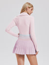 Collared Long-Sleeve Tennis Set
