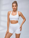 Ribbed Push-up Short Tracksuit