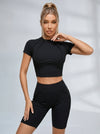 Stich Zipper Hot Short Suit