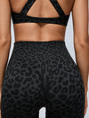 Leopard Print Twisted Workout Set