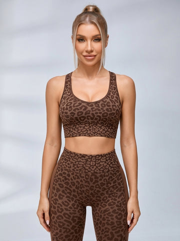 Leopard Print Tracksuit