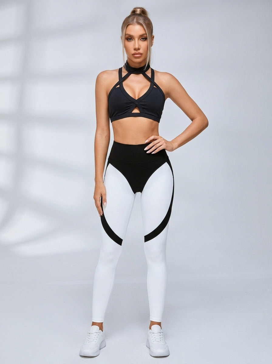 Push Up Hollow Out Tracksuit