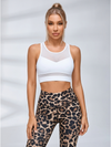 Leopard Deep V Back Scrunch Bum Short Suit