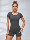 Backless Hip-lift Romper
