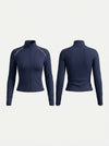 Zipper Thumbhole Long Sleeves
