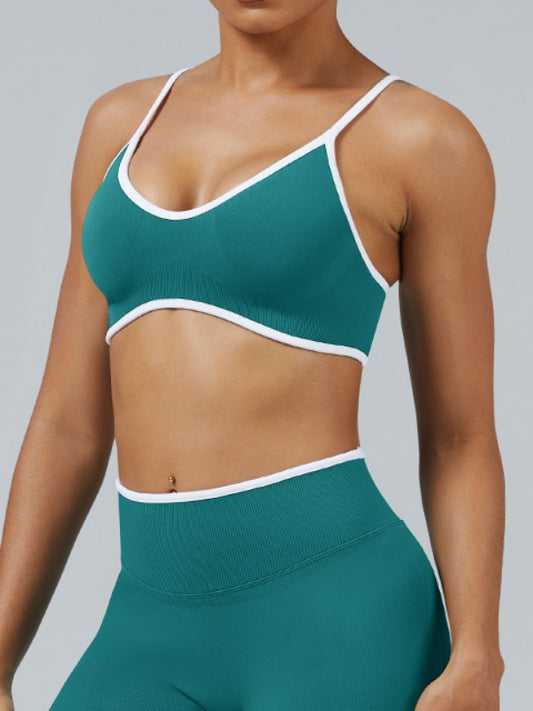 Stripes Seamless Sports Bras