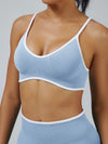 Stripes Seamless Sports Bras