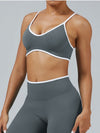 Stripes Seamless Sports Bras