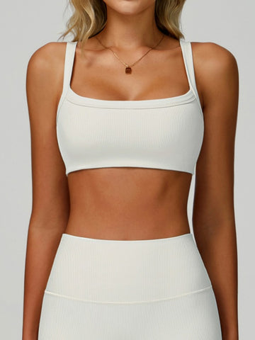 Ribbed Backless Bras