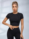 Super Stylish&Sexy Stitch Performance Short Sleeves