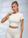 Super Stylish&Sexy Stitch Performance Short Sleeves